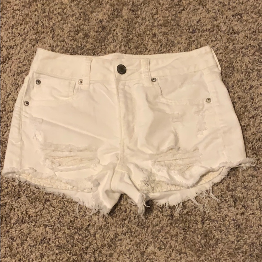 white shorts